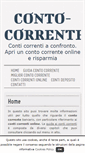 Mobile Screenshot of conto-corrente.com